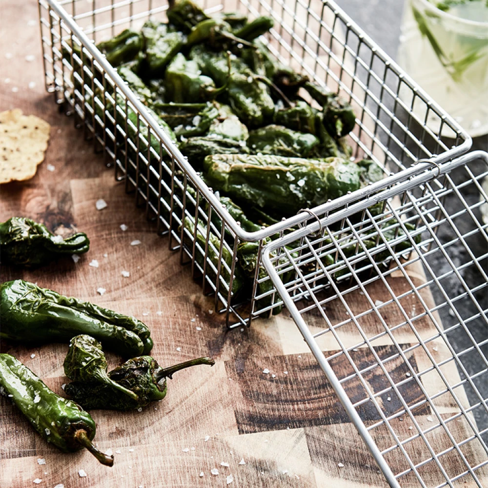 Grillkurv Med Låg 2 Grillkurv Med Låg - Billede 2