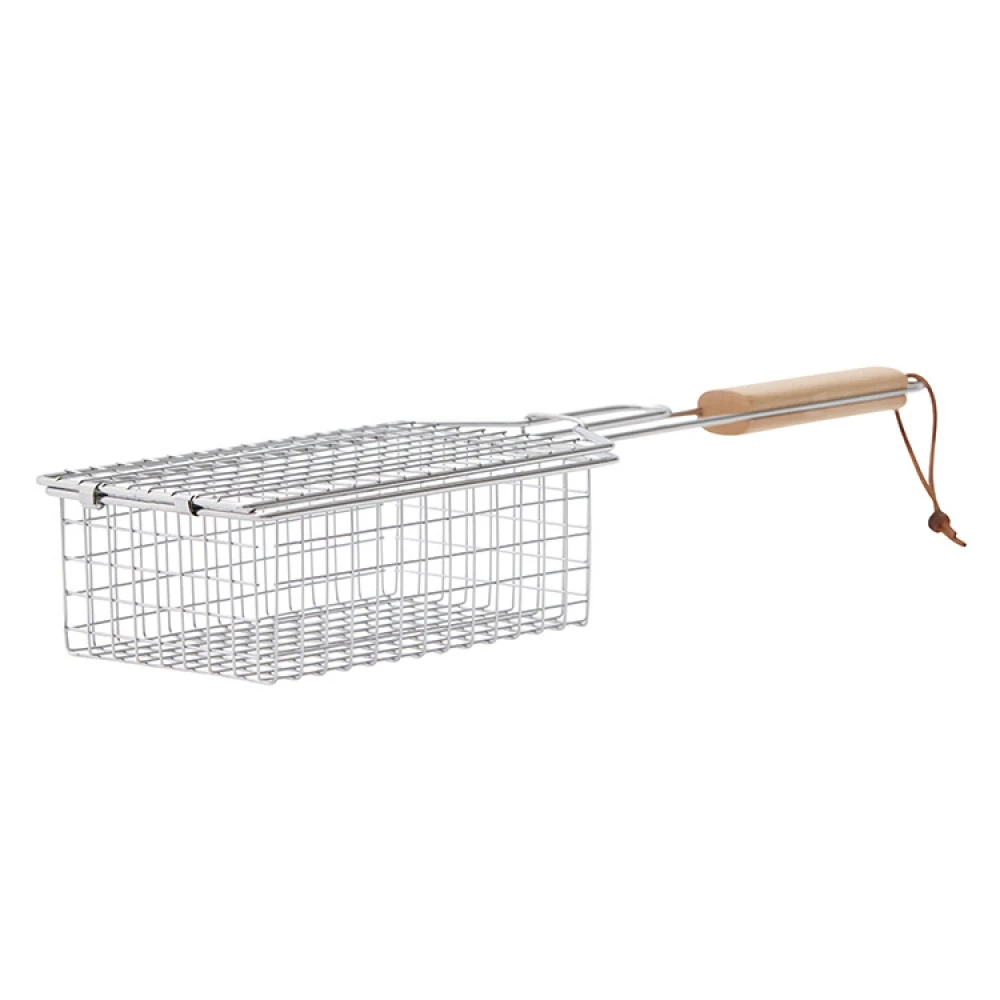 Grillkurv Med Låg 3 Grillkurv Med Låg - Billede 3