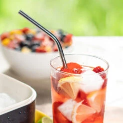 Genanvendelige Sugerør I Metal