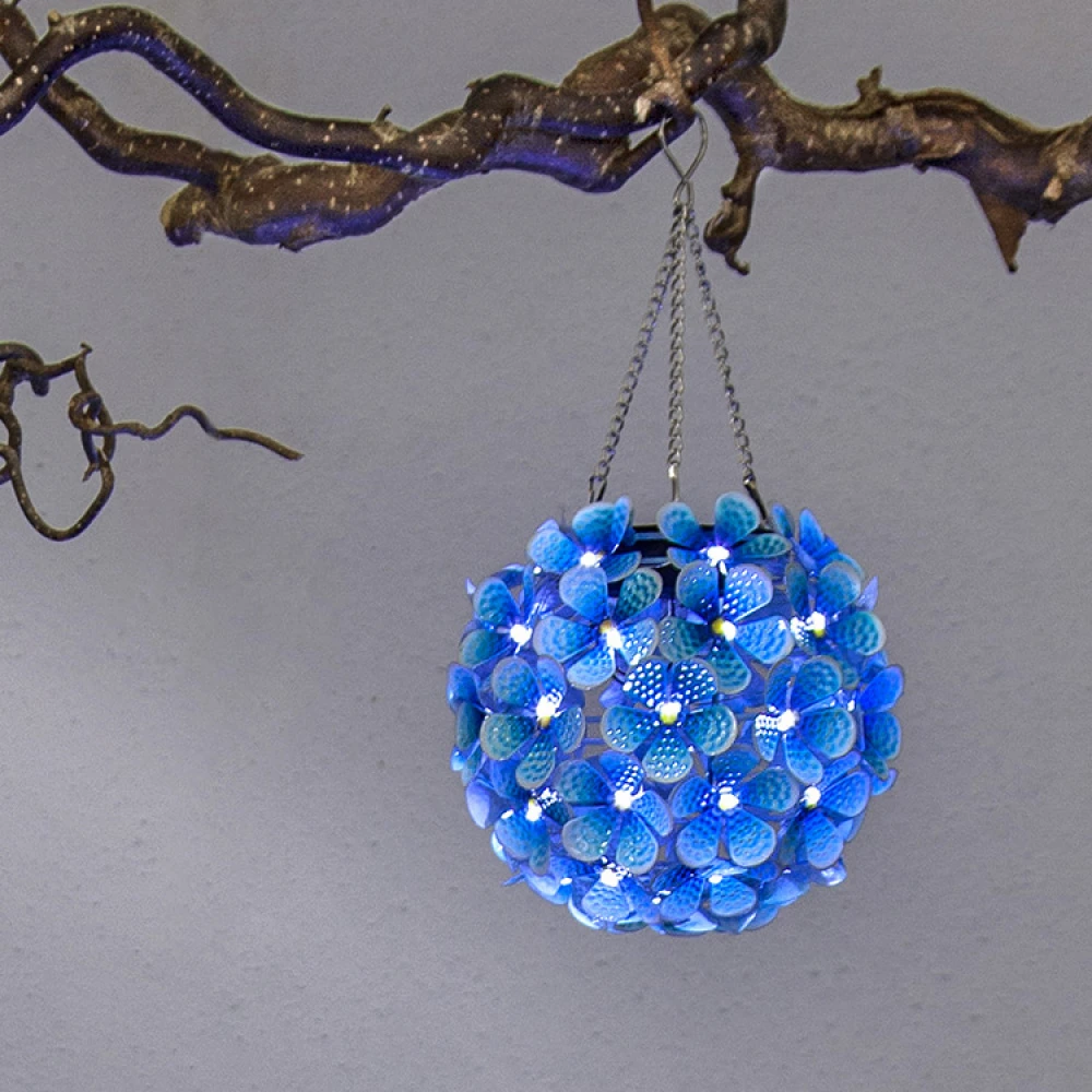 Hængende Solcelledekoration, Hortensia 4 Hængende Solcelledekoration, Hortensia - Billede 4