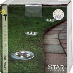 Solcelleladet Belysning Til Græsplænen, 3-pak 9 Solcelleladet Belysning Til Græsplænen, 3-pak -SmartaSaker butik 13189 5