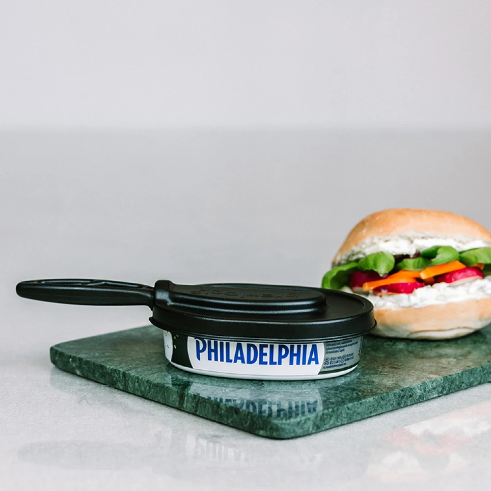 Brelock, Låg Og Smørkniv Til Philadelphia 2 Brelock, Låg Og Smørkniv Til Philadelphia - Billede 2