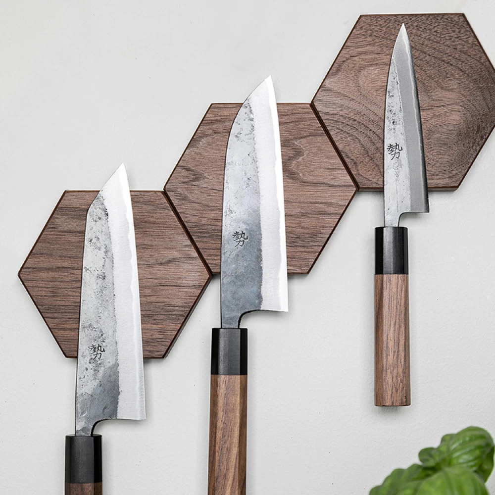 Knivmagnet I Træ HEXA 2 Knivmagnet I Træ HEXA - Billede 2