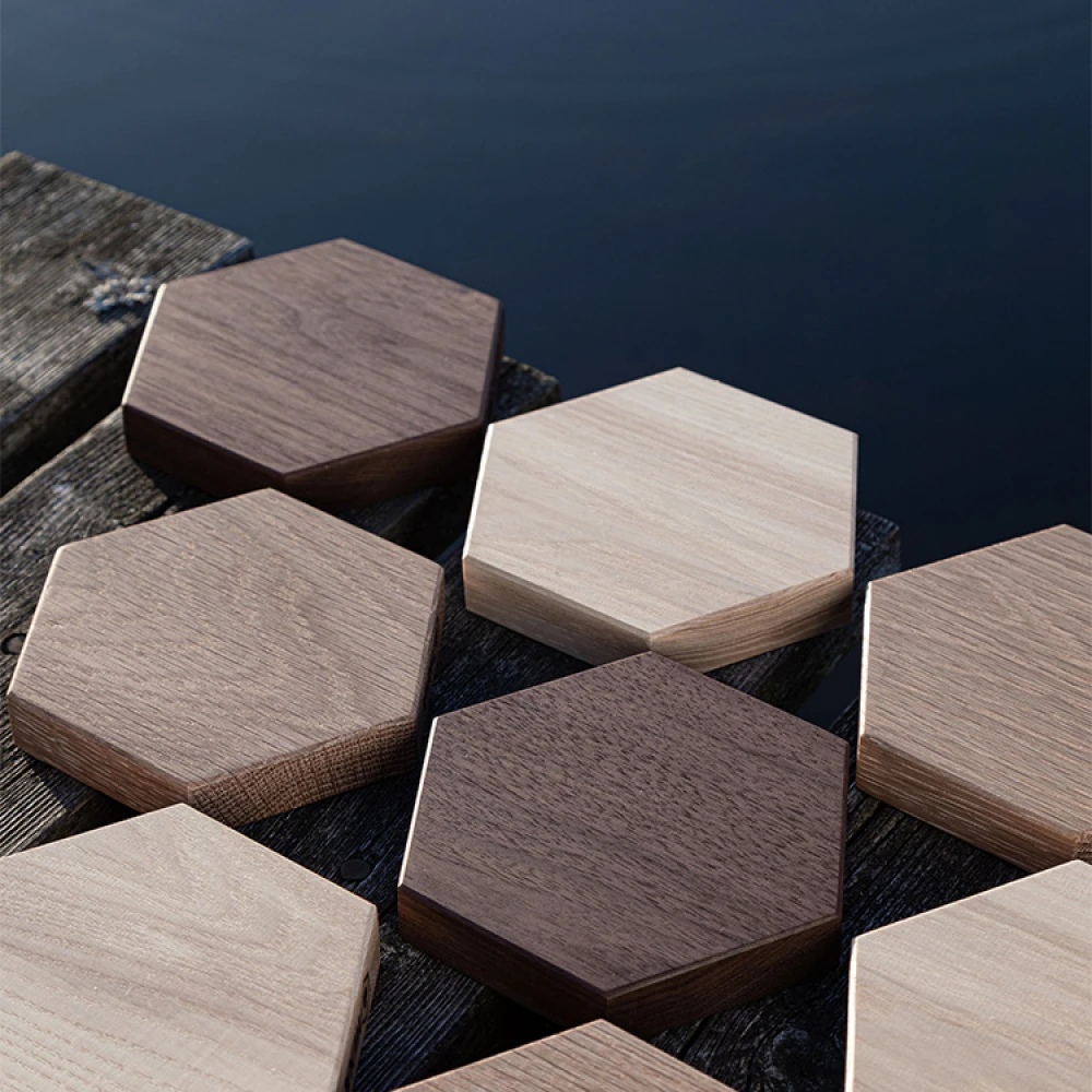 Knivmagnet I Træ HEXA 5 Knivmagnet I Træ HEXA - Billede 5