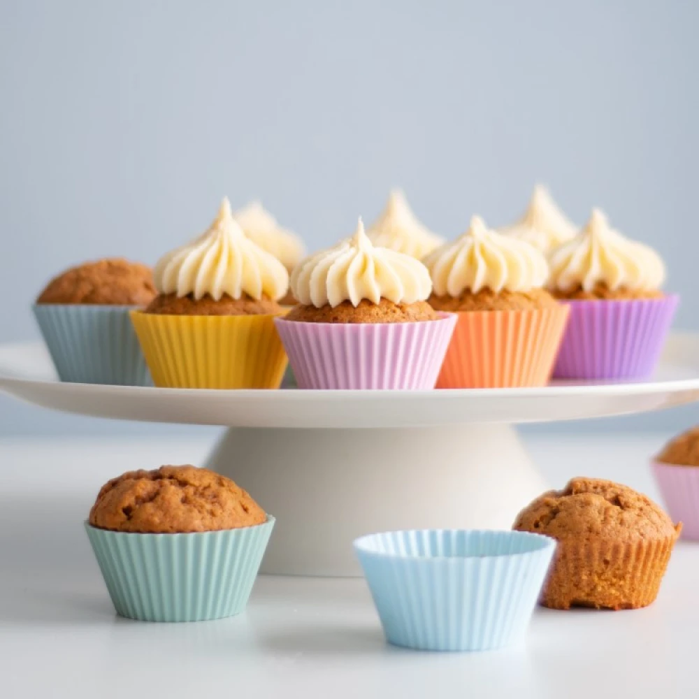 Muffinsforme I Silikone 4 Muffinsforme I Silikone - Billede 4