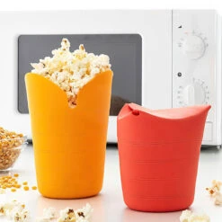 Popcorn Skål Til Mikrobølgeovn 2-pak