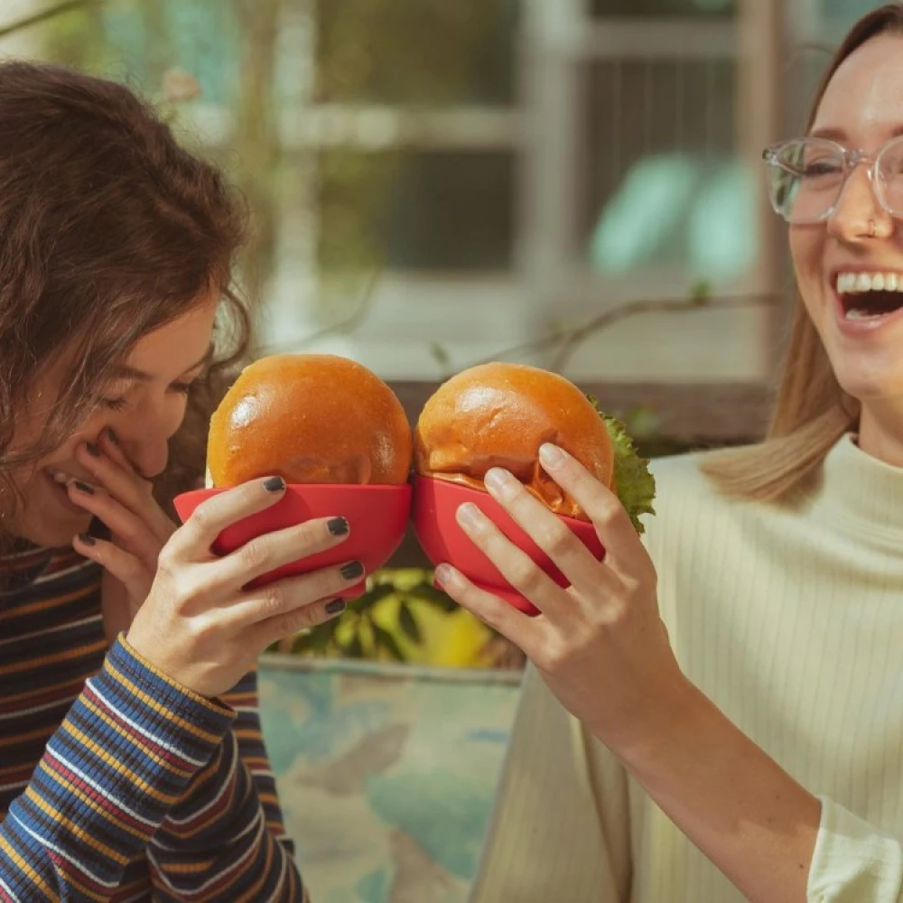 Hamburgerholder 4 Stk. 2 Hamburgerholder 4 Stk. - Billede 2