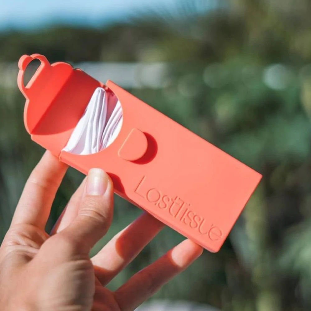 Lommetørklædeholder Med Bomuldslommetørklæder 2 Lommetørklædeholder Med Bomuldslommetørklæder - Billede 2