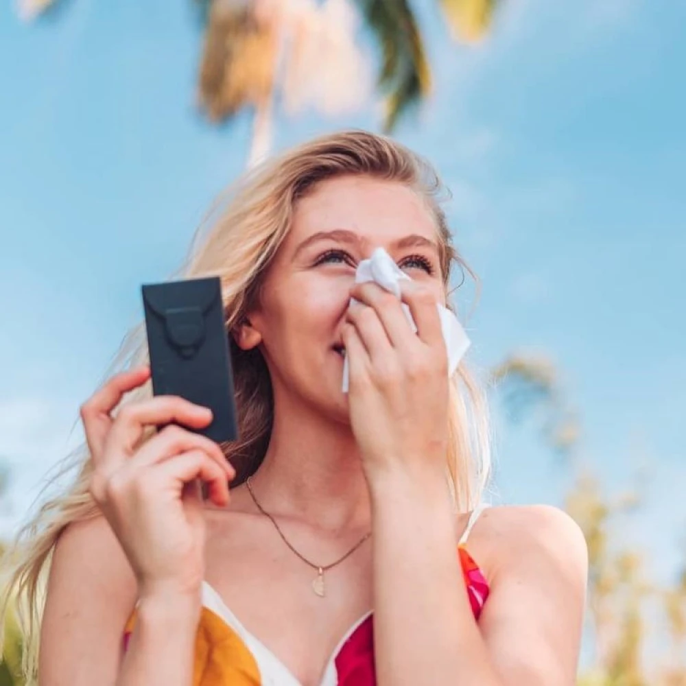 Lommetørklædeholder Med Bomuldslommetørklæder 7 Lommetørklædeholder Med Bomuldslommetørklæder - Billede 7