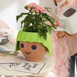 Selvvandende Potte, Ansigt -SmartaSaker butik 13720 4