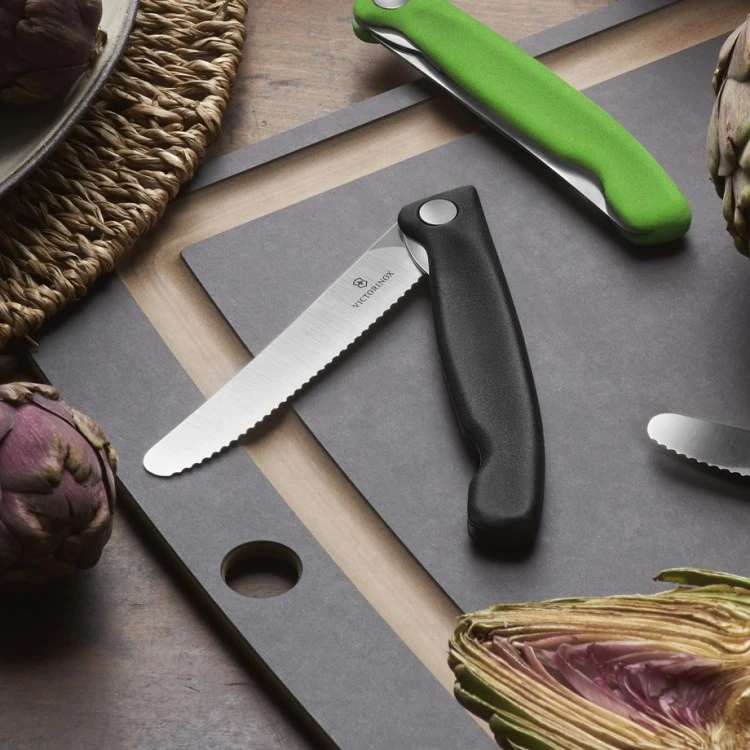 Sammenfoldelig Picnic Kniv Med Takket Blad 1 Sammenfoldelig Picnic Kniv Med Takket Blad