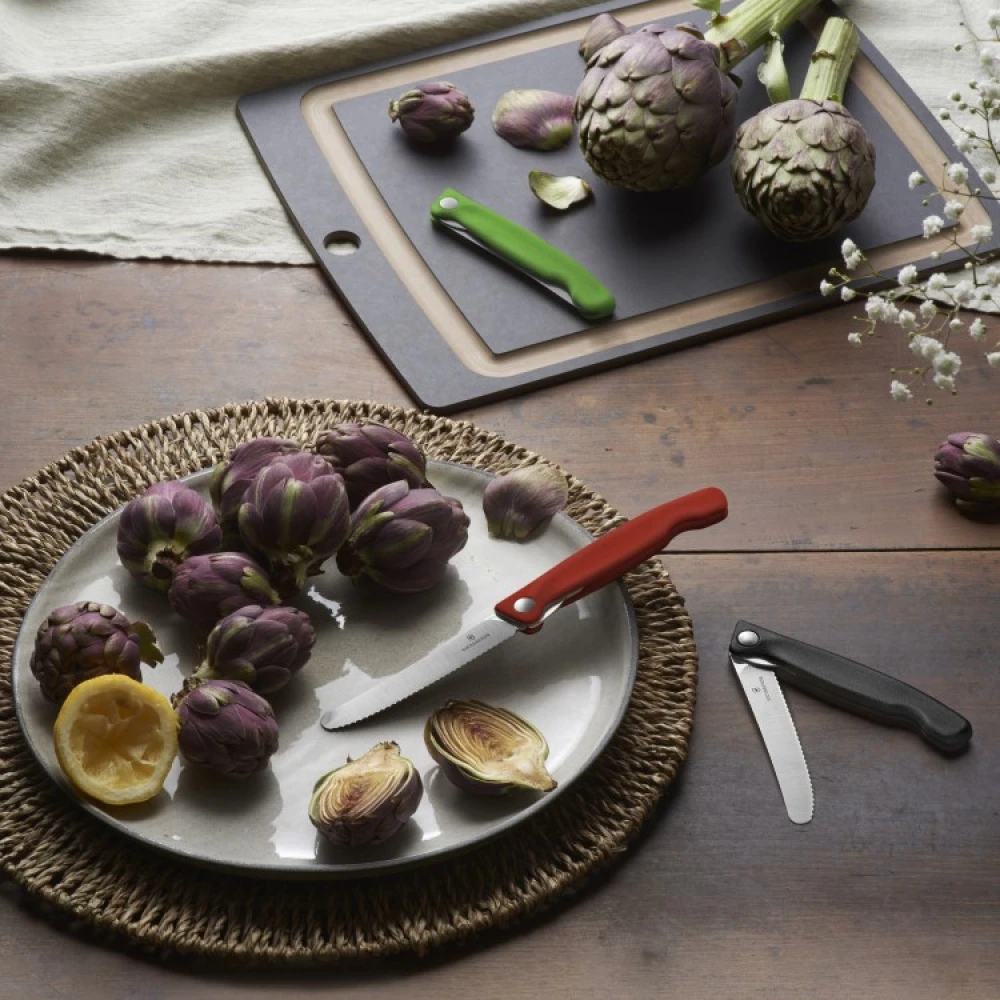 Sammenfoldelig Picnic Kniv Med Takket Blad 4 Sammenfoldelig Picnic Kniv Med Takket Blad - Billede 4